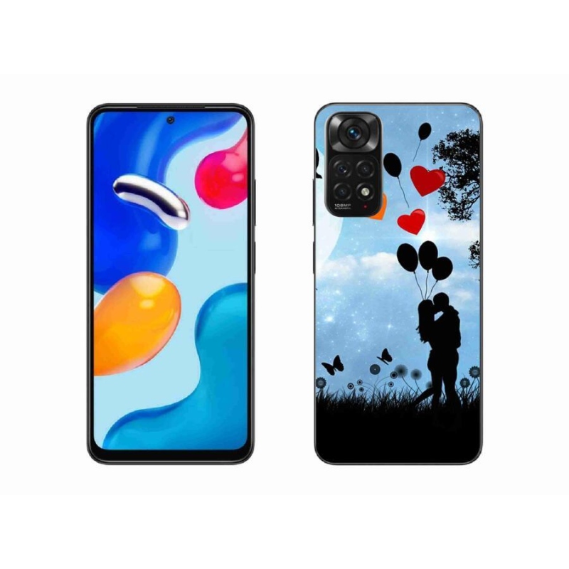 Gelový obal mmCase na mobil Xiaomi Redmi Note 11 4G - zamilovaný pár
