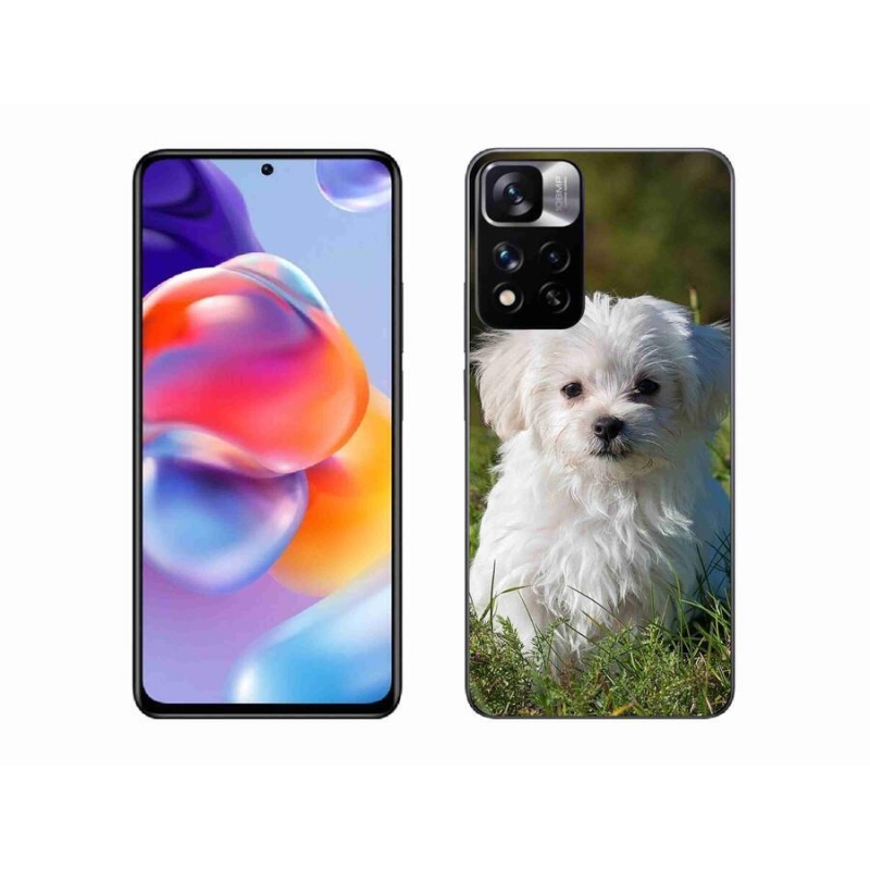Gelový obal mmCase na mobil Xiaomi Redmi Note 11 Pro+ 5G - bišonek