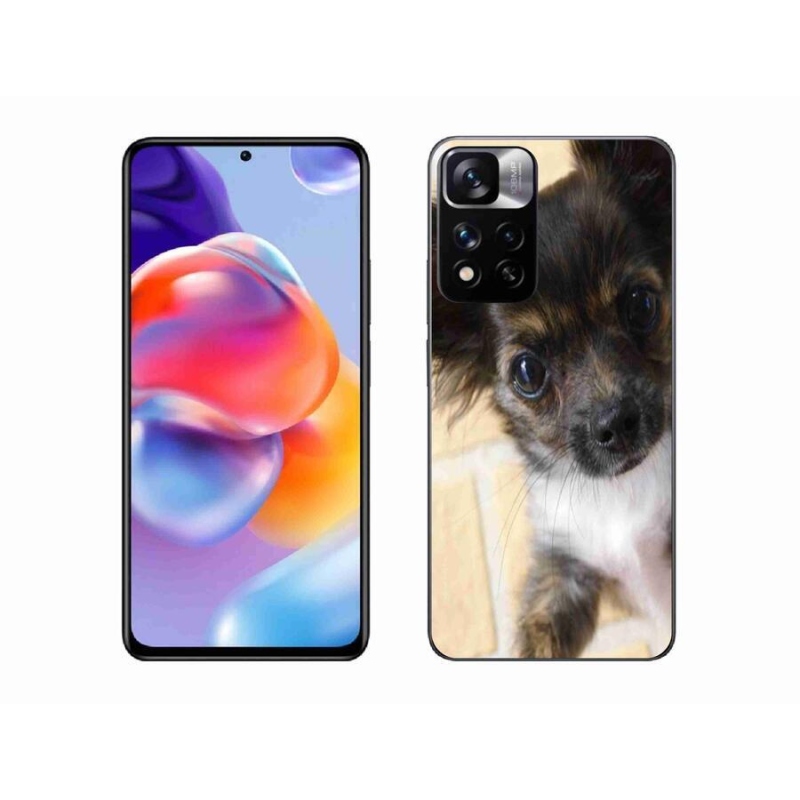 Gelový obal mmCase na mobil Xiaomi Redmi Note 11 Pro+ 5G - čivava 2