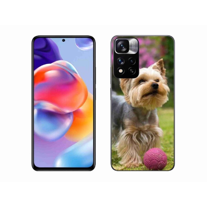 Gelový obal mmCase na mobil Xiaomi Redmi Note 11 Pro+ 5G - jorkšír 4