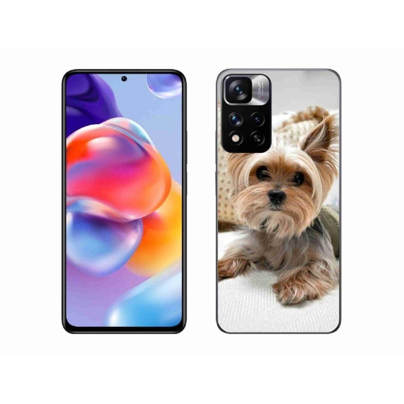 Gelový obal mmCase na mobil Xiaomi Redmi Note 11 Pro+ 5G - jorkšír 5