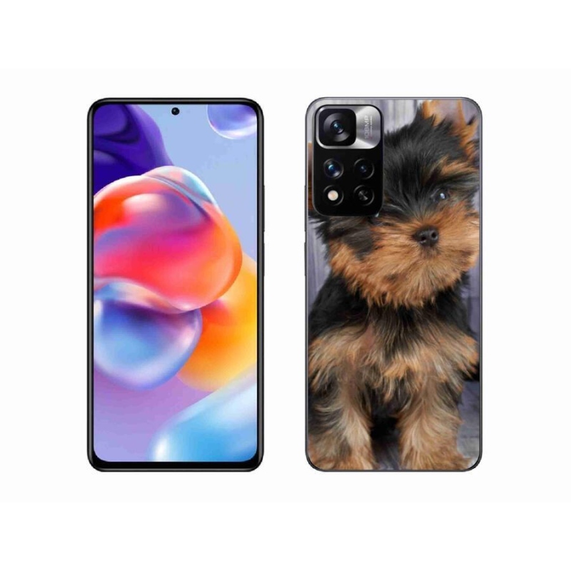 Gelový obal mmCase na mobil Xiaomi Redmi Note 11 Pro+ 5G - jorkšír 9