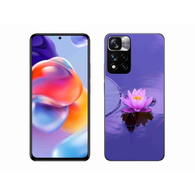 Gelový obal mmCase na mobil Xiaomi Redmi Note 11 Pro+ 5G - květ na hladině