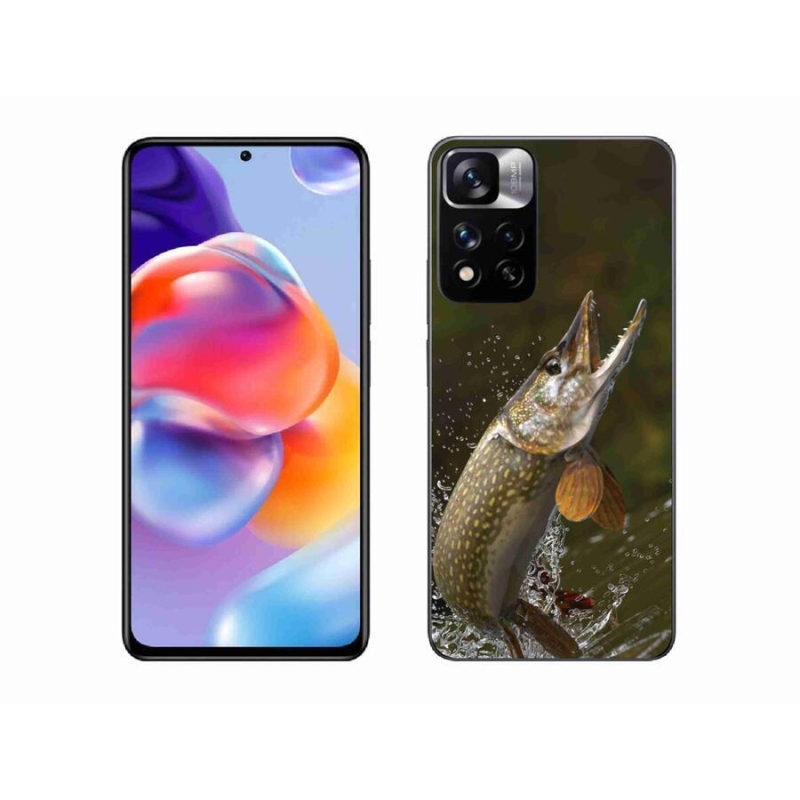 Gelový obal mmCase na mobil Xiaomi Redmi Note 11 Pro+ 5G - štika