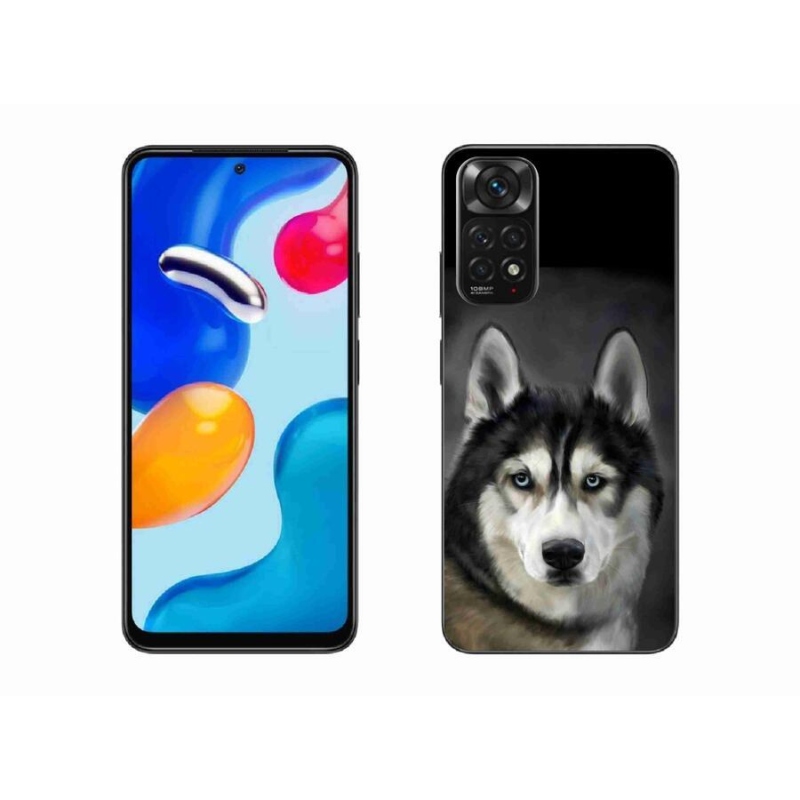 Gelový obal mmCase na mobil Xiaomi Redmi Note 11S 4G - husky