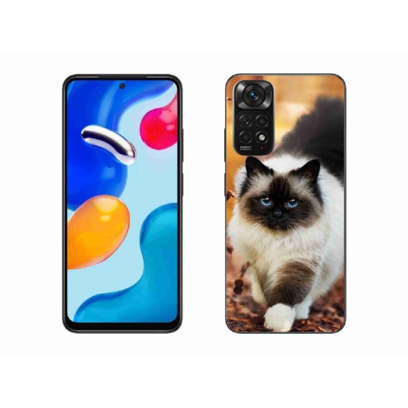 Gelový obal mmCase na mobil Xiaomi Redmi Note 11S 4G - kočka