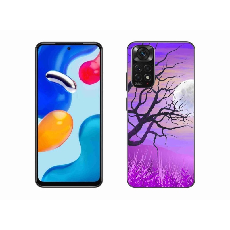Gelový obal mmCase na mobil Xiaomi Redmi Note 11S 4G - kreslený opadaný strom