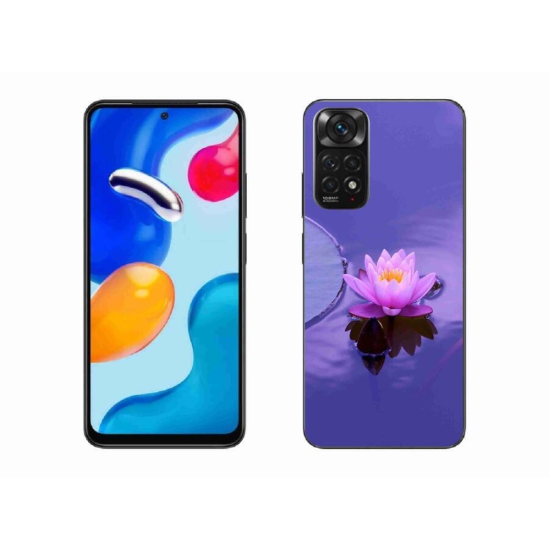 Gelový obal mmCase na mobil Xiaomi Redmi Note 11S 4G - květ na hladině