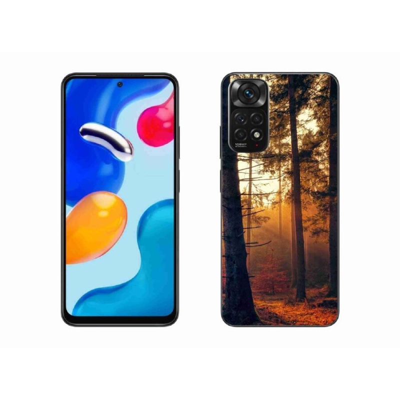 Gelový obal mmCase na mobil Xiaomi Redmi Note 11S 4G - les