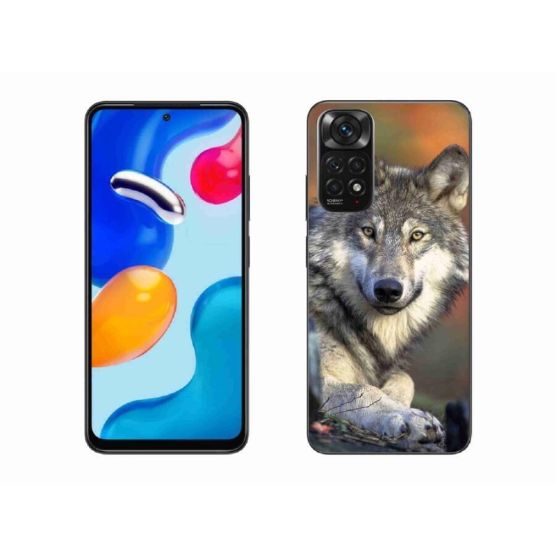 Gelový obal mmCase na mobil Xiaomi Redmi Note 11S 4G - vlk