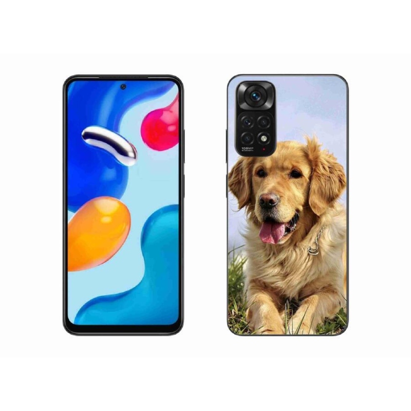 Gelový obal mmCase na mobil Xiaomi Redmi Note 11S 4G - zlatý retrívr