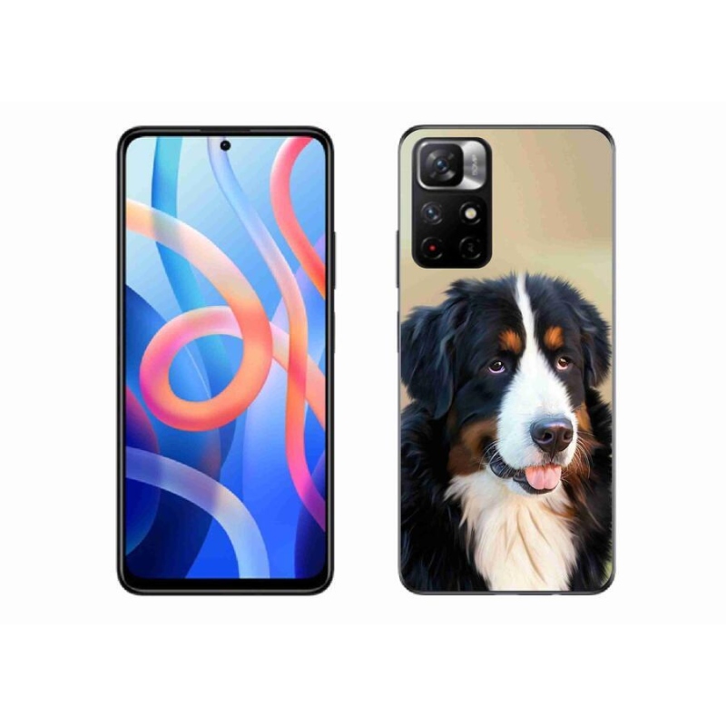 Gelový obal mmCase na mobil Xiaomi Redmi Note 11S 5G - bernský salašnický pes