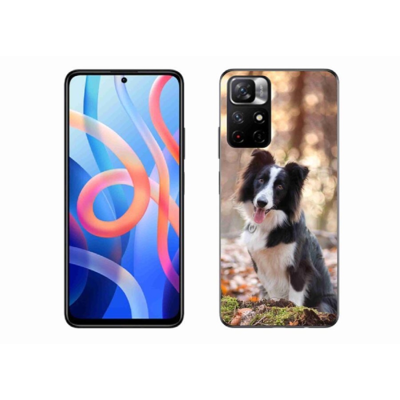 Gelový obal mmCase na mobil Xiaomi Redmi Note 11S 5G - border kolie 1