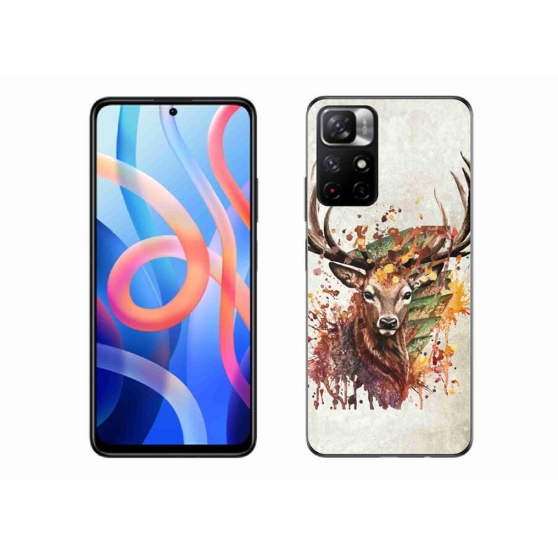 Gelový obal mmCase na mobil Xiaomi Redmi Note 11S 5G - jelen 1