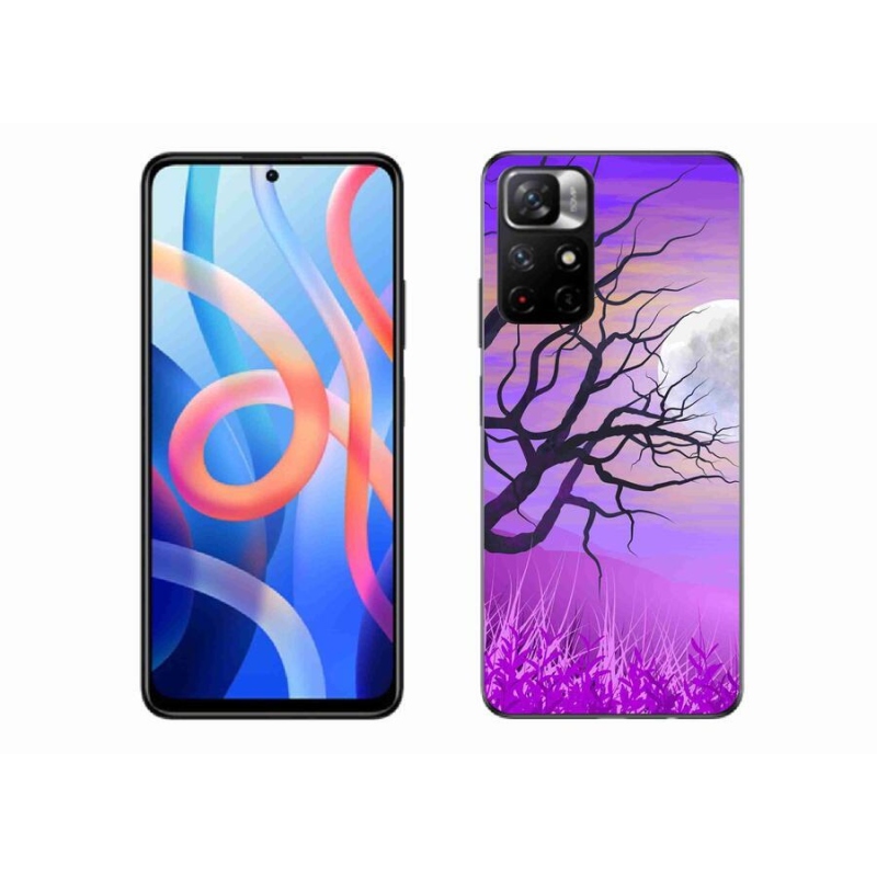 Gelový obal mmCase na mobil Xiaomi Redmi Note 11S 5G - kreslený opadaný strom