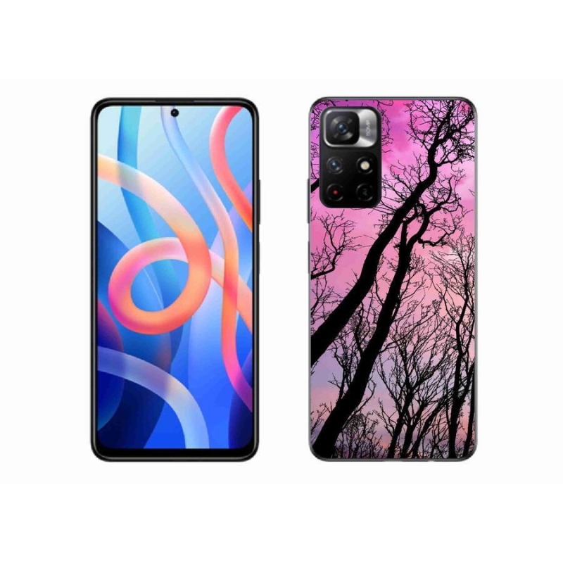 Gelový obal mmCase na mobil Xiaomi Redmi Note 11S 5G - opadané stromy