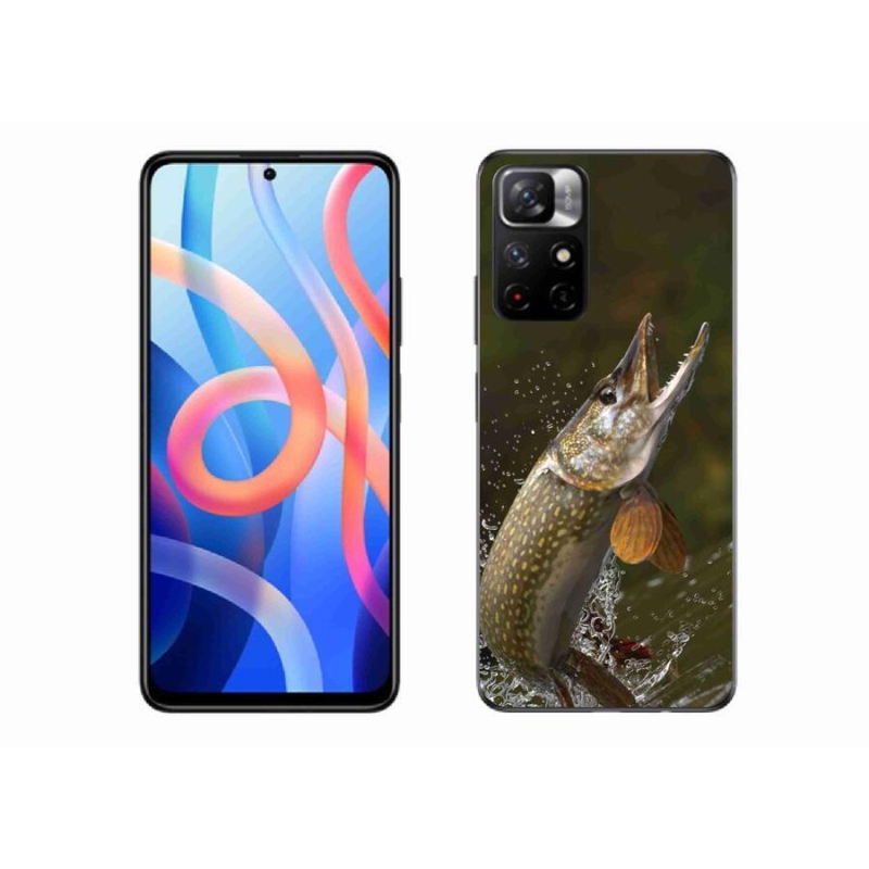 Gelový obal mmCase na mobil Xiaomi Redmi Note 11S 5G - štika