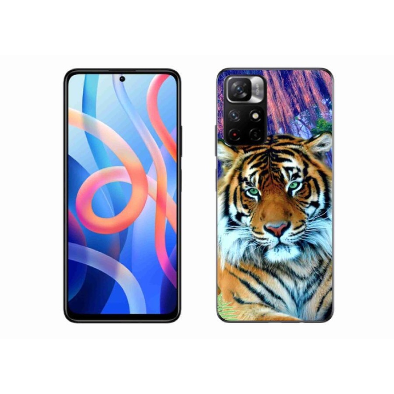 Gelový obal mmCase na mobil Xiaomi Redmi Note 11S 5G - tygr