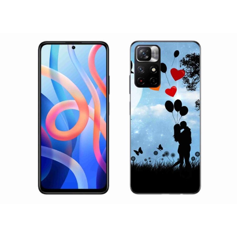 Gelový obal mmCase na mobil Xiaomi Redmi Note 11S 5G - zamilovaný pár
