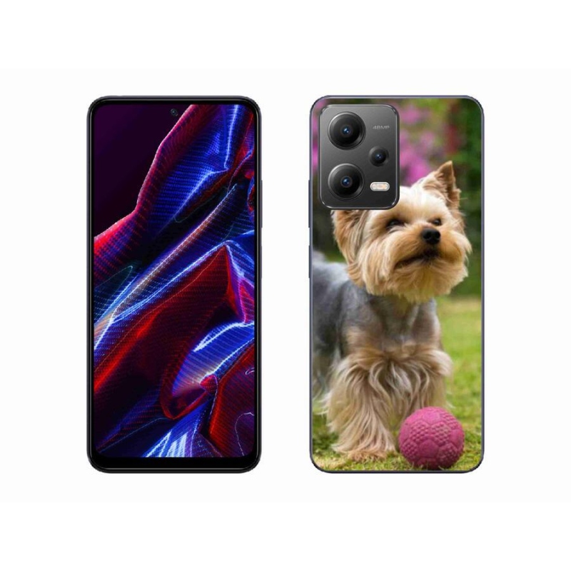 Gelový obal mmCase na mobil Xiaomi Redmi Note 12 5G - jorkšír 4