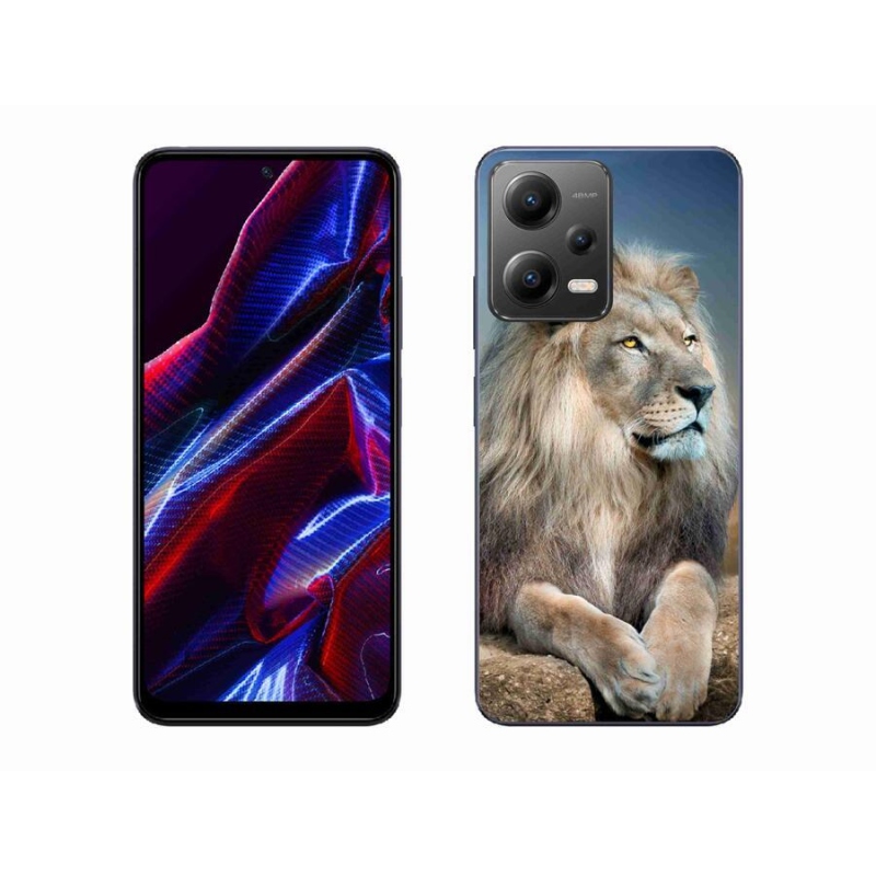 Gelový obal mmCase na mobil Xiaomi Redmi Note 12 5G - lev 1