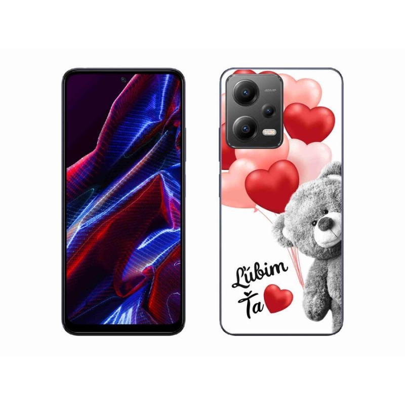 Gelový obal mmCase na mobil Xiaomi Redmi Note 12 5G - ľúbim ťa sk