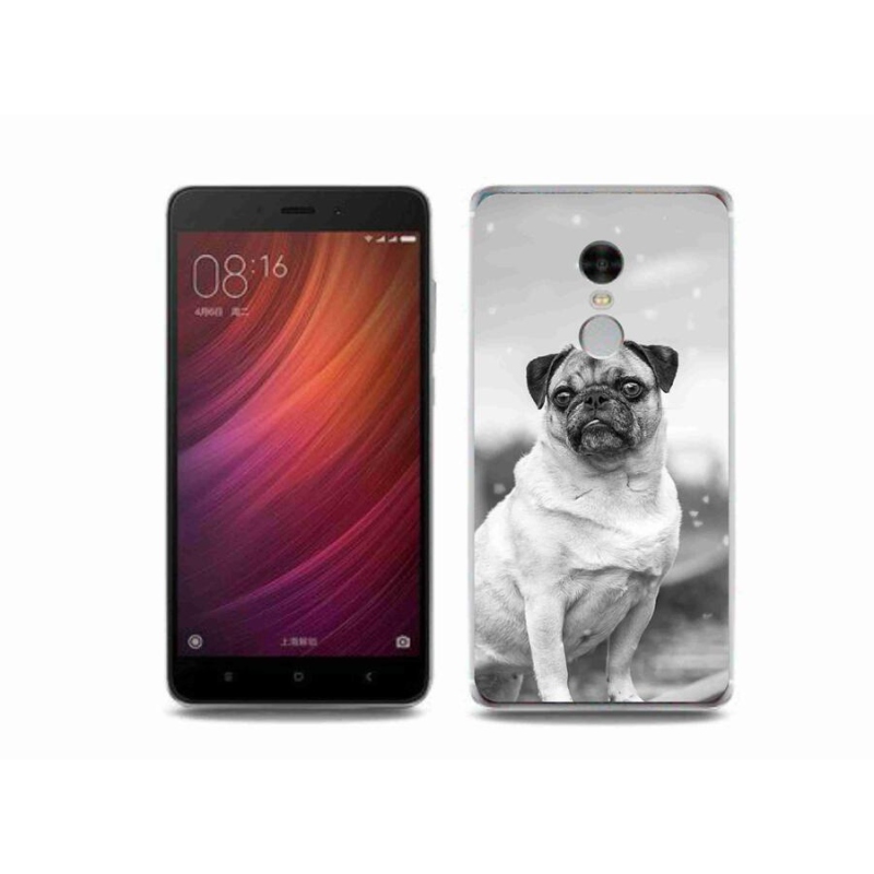 Gelový obal mmCase na mobil Xiaomi Redmi Note 4 - mops