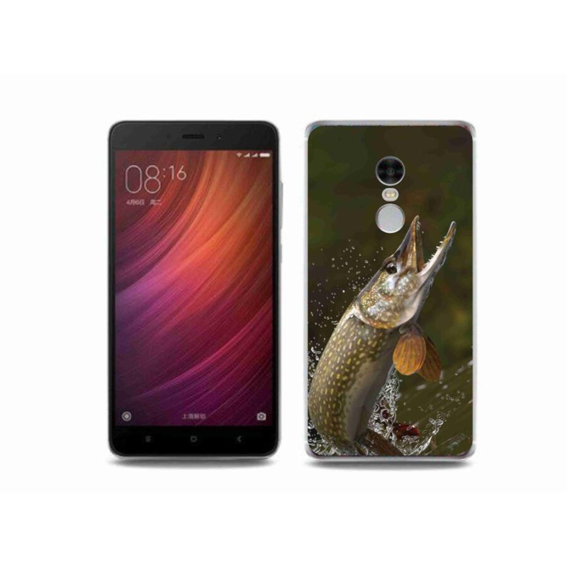 Gelový obal mmCase na mobil Xiaomi Redmi Note 4 - štika