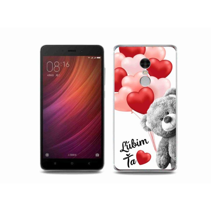 Gelový obal mmCase na mobil Xiaomi Redmi Note 4 - ľúbim ťa sk