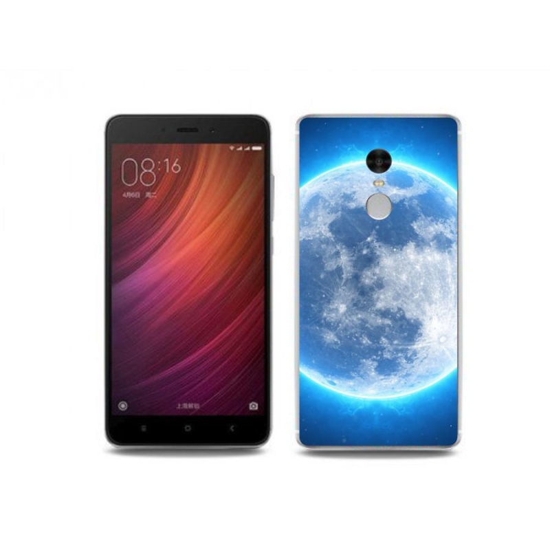 Gelový obal mmCase na mobil Xiaomi Redmi Note 4 - zeměkoule