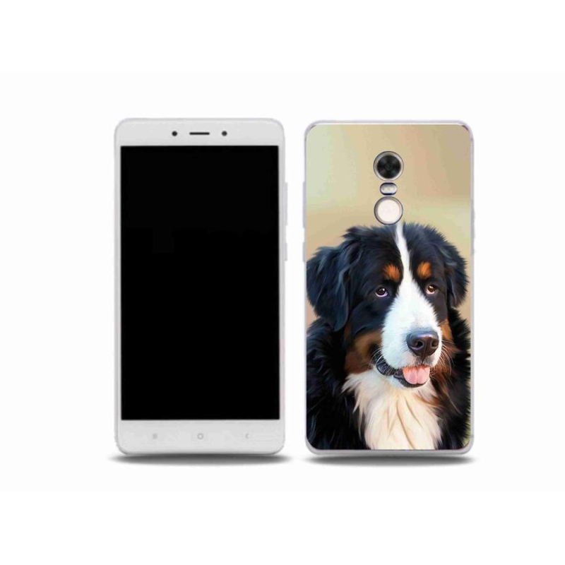 Gelový obal mmCase na mobil Xiaomi Redmi Note 4X - bernský salašnický pes