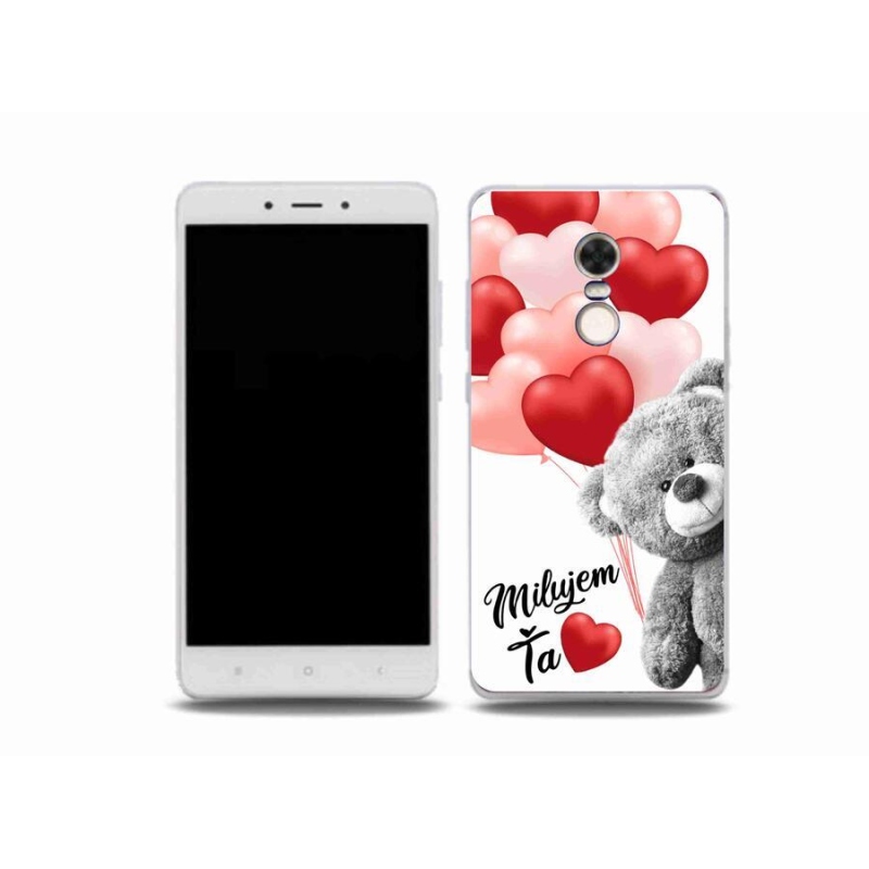 Gelový obal mmCase na mobil Xiaomi Redmi Note 4X - milujem Ťa sk