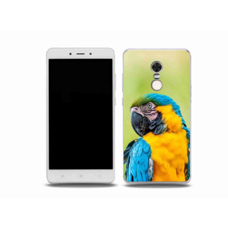 Gelový obal mmCase na mobil Xiaomi Redmi Note 4X - papoušek ara 2