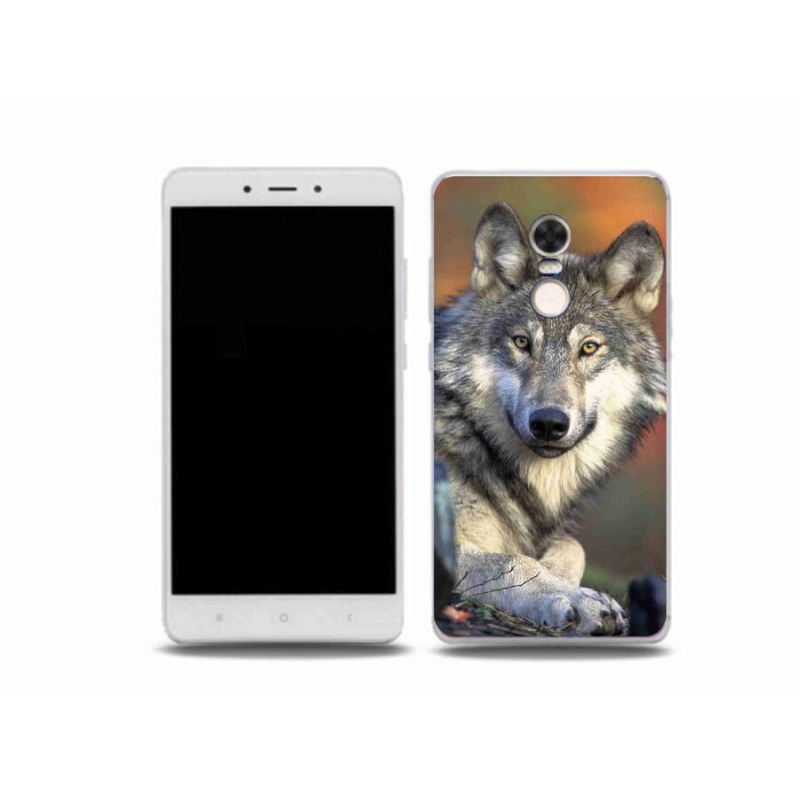 Gelový obal mmCase na mobil Xiaomi Redmi Note 4X - vlk