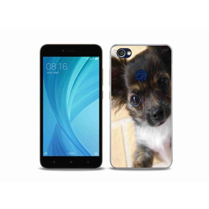 Gelový obal mmCase na mobil Xiaomi Redmi Note 5A Prime - čivava 2