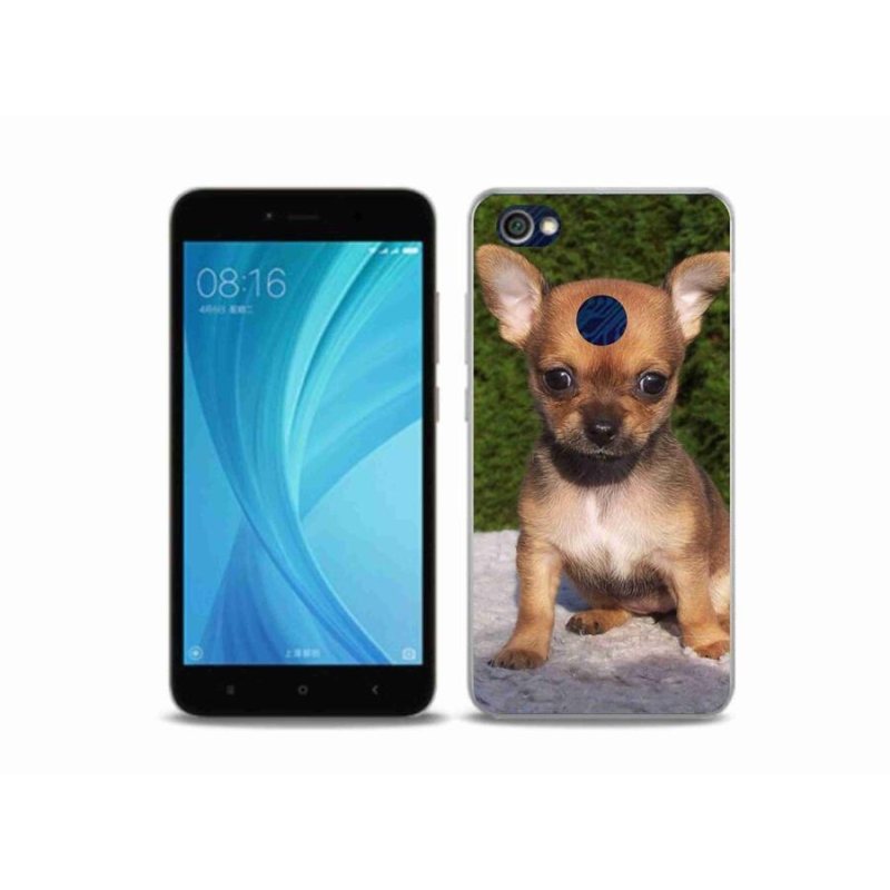 Gelový obal mmCase na mobil Xiaomi Redmi Note 5A Prime - čivava 3