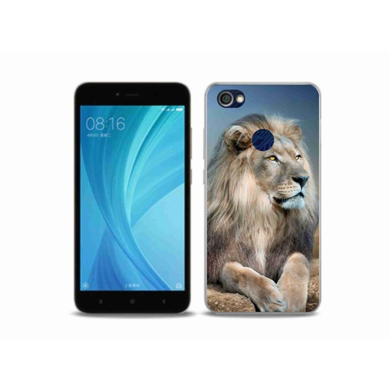 Gelový obal mmCase na mobil Xiaomi Redmi Note 5A Prime - lev 1
