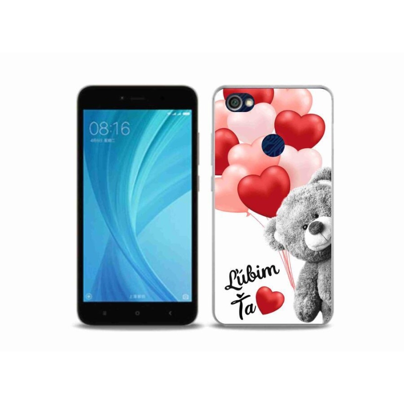 Gelový obal mmCase na mobil Xiaomi Redmi Note 5A Prime - ľúbim ťa sk