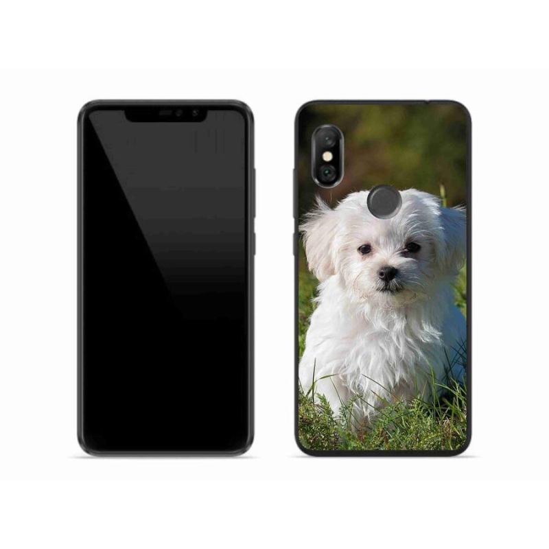 Gelový obal mmCase na mobil Xiaomi Redmi Note 6 Pro - bišonek