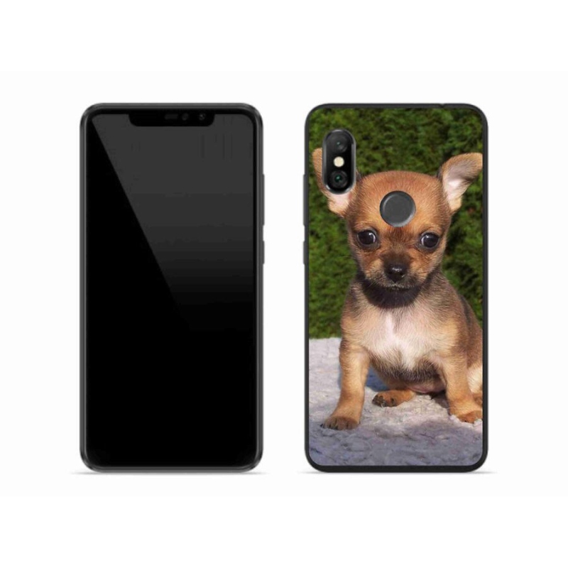 Gelový obal mmCase na mobil Xiaomi Redmi Note 6 Pro - čivava 3
