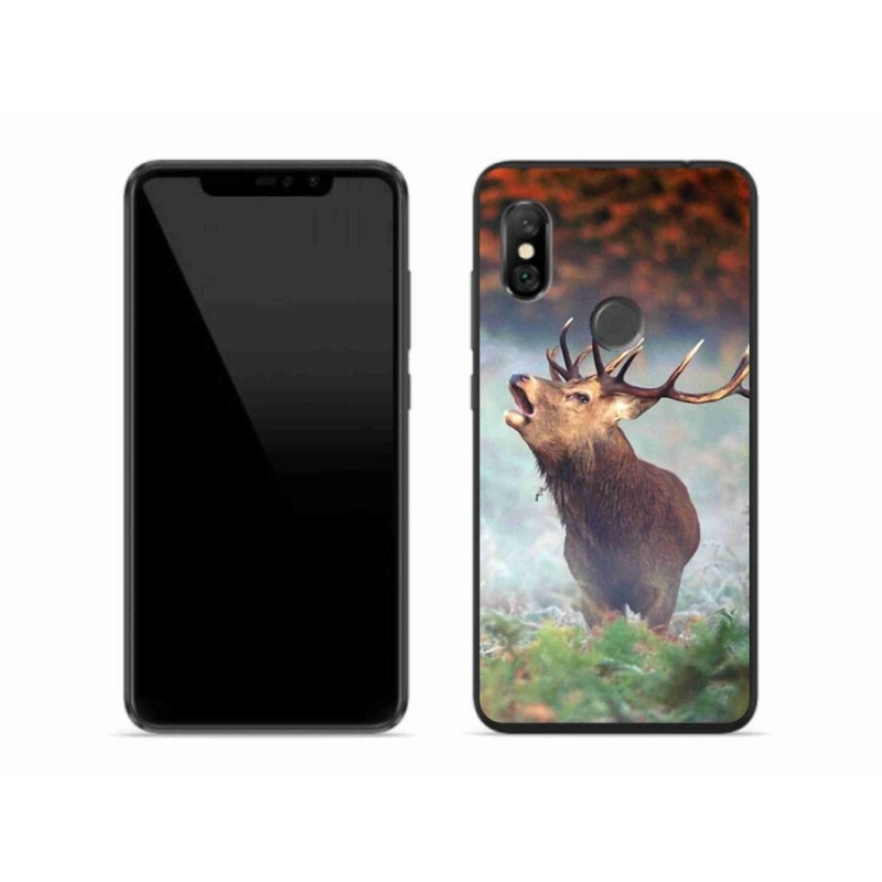 Gelový obal mmCase na mobil Xiaomi Redmi Note 6 Pro - jelen 2