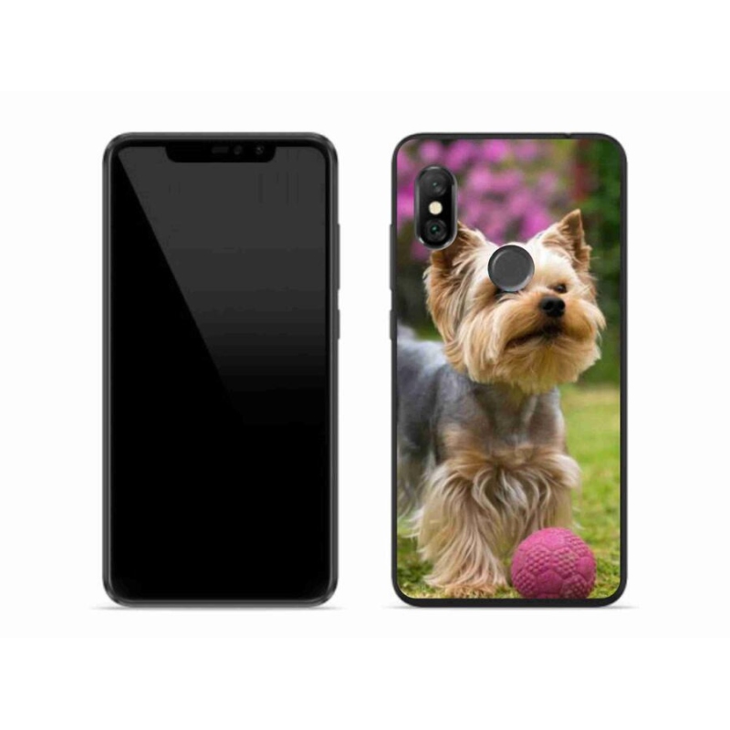 Gelový obal mmCase na mobil Xiaomi Redmi Note 6 Pro - jorkšír 4