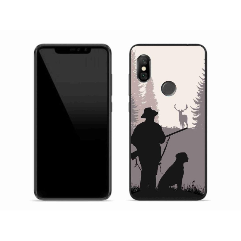 Gelový obal mmCase na mobil Xiaomi Redmi Note 6 Pro - lov 2