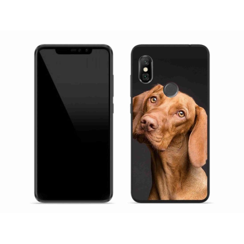 Gelový obal mmCase na mobil Xiaomi Redmi Note 6 Pro - maďarský ohař