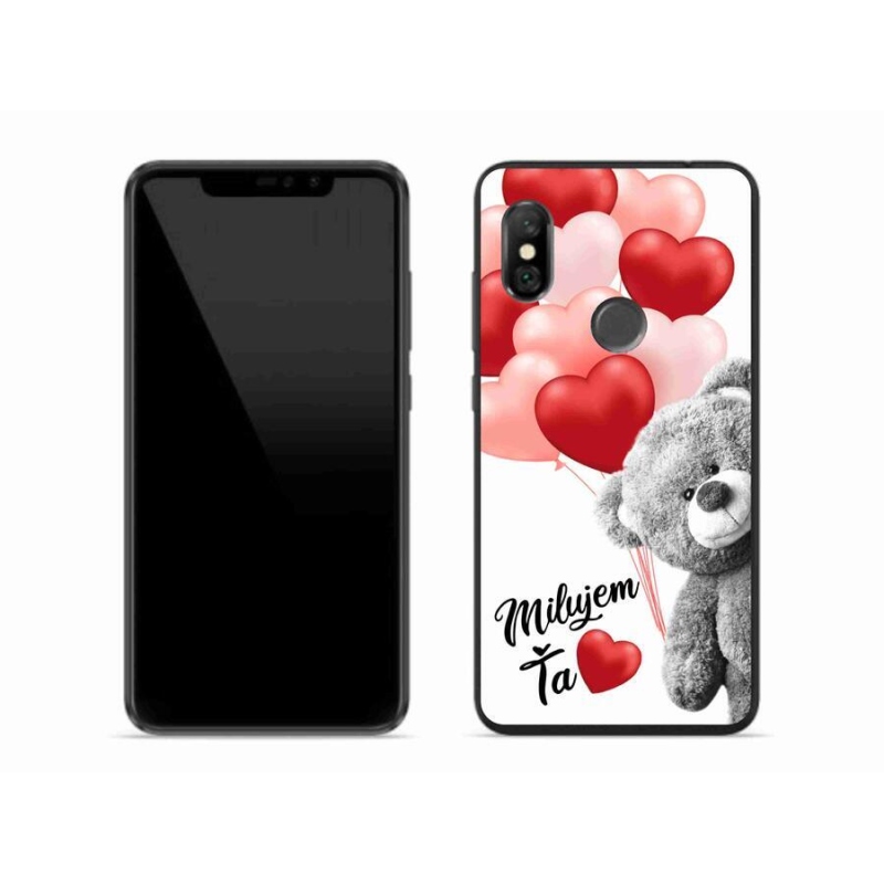 Gelový obal mmCase na mobil Xiaomi Redmi Note 6 Pro - milujem Ťa sk