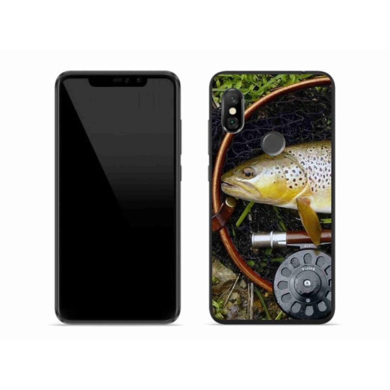 Gelový obal mmCase na mobil Xiaomi Redmi Note 6 Pro - pstruh 2