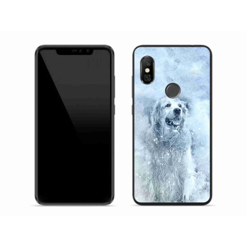 Gelový obal mmCase na mobil Xiaomi Redmi Note 6 Pro - retrívr