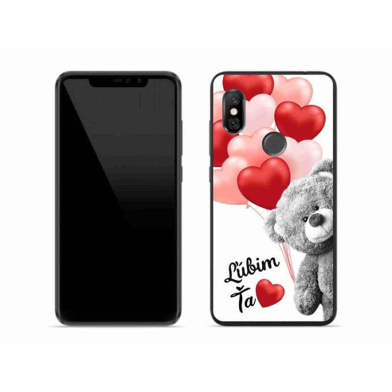 Gelový obal mmCase na mobil Xiaomi Redmi Note 6 Pro - ľúbim ťa sk