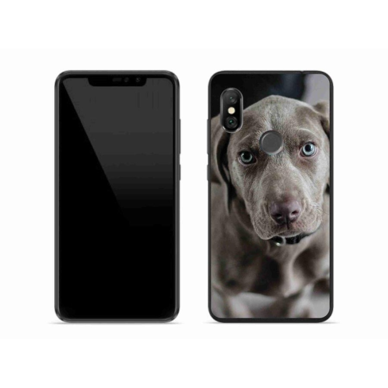 Gelový obal mmCase na mobil Xiaomi Redmi Note 6 Pro - výmarský ohař