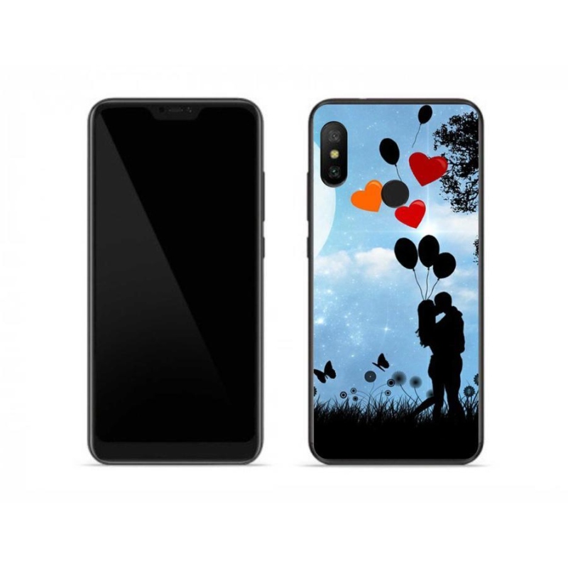 Gelový obal mmCase na mobil Xiaomi Redmi Note 6 Pro - zamilovaný pár